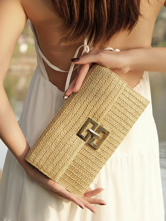 Sac à main tissé